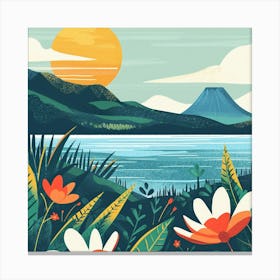 Flora And Fauna Canvas Print