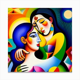 Mother love  Canvas Print