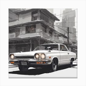 Toyota Celica 4 Canvas Print