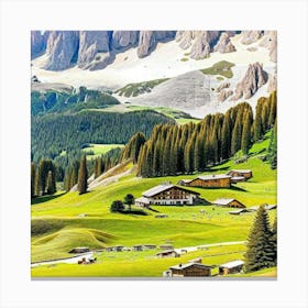 Dolomites Canvas Print