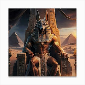 Pharaoh Of Egypt 1 Canvas Print