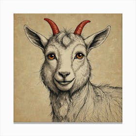 Goat! 2 Canvas Print