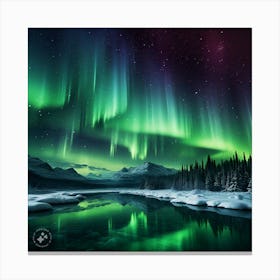 Aurora Borealis Canvas Print