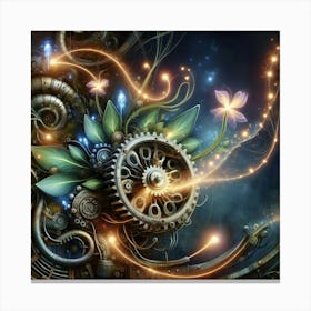 Steampunk Art Canvas Print