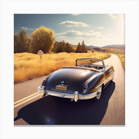 Mercedes Benz Sl Canvas Print