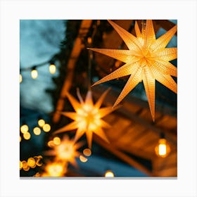 Christmas Lights 4 Canvas Print