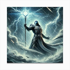 Grand Marshal Aetheron Weather Control Converted Canvas Print