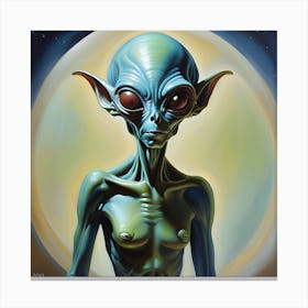 Alien 2 Canvas Print