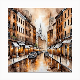 Nyc Cityscape Canvas Print