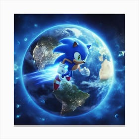 Sonic The Hedgehog 48 Canvas Print