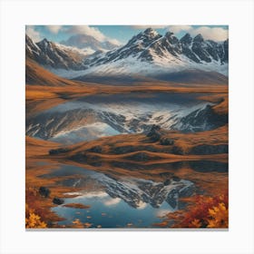 Autumn Reflections Canvas Print