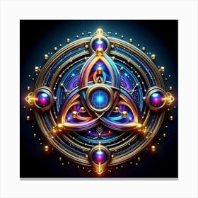 Trinity Symbol Canvas Print