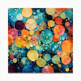 Bubbles In The Air Canvas Print