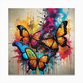 Butterfly Painting 131 Canvas Print