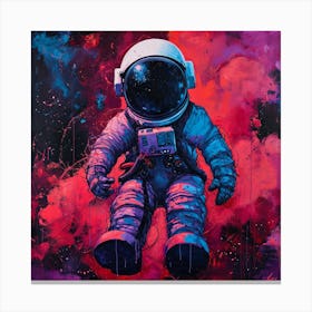 'Astronaut' 8 Canvas Print