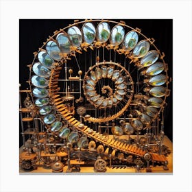 Spiral Of Mirrors Canvas Print