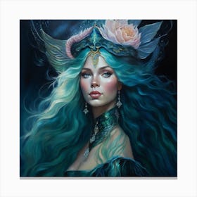 Mermaid 15 Canvas Print