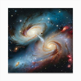 Spiral Galaxy Canvas Print