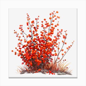 Autumn Berries Canvas Print