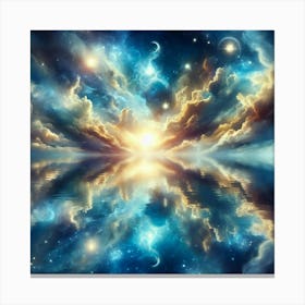 Nebula In Space 1 Canvas Print