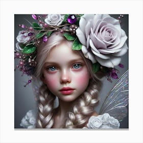 Fairy Girl 4 Canvas Print