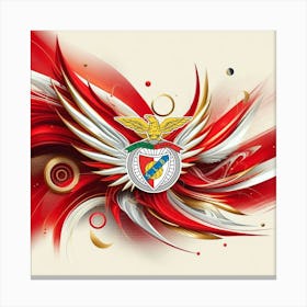 S.L. Benfica Logo Wall Art 13 Canvas Print