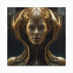 Alien Woman 2 Canvas Print