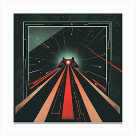 Space Odyssey Canvas Print