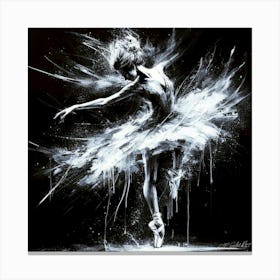 For The Love Of Ballet 3 Canvas Print