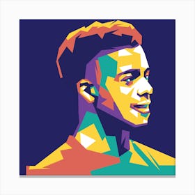 Mason Greenwood Wpap Canvas Print