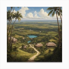 Tropical Paradise 10 Canvas Print