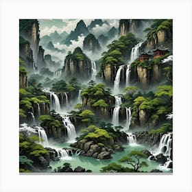 Chinese Art 705 Canvas Print