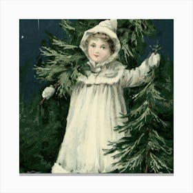 Vintage Christmas 13 Canvas Print