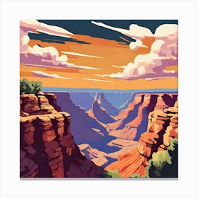 Grand Canyon Sunset 3 Canvas Print