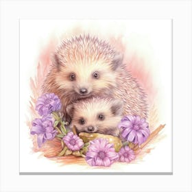 Hedgehogs 12 Toile