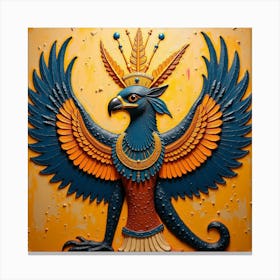 Egyptian Eagle 4 Canvas Print