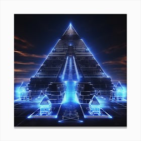 Pyramid Of Giza 2 Canvas Print