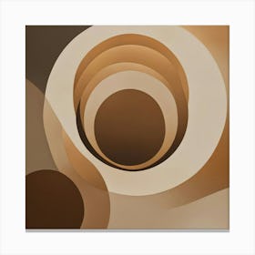 Abstract Circles 28 Canvas Print