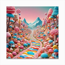 Candy Land 3 Canvas Print