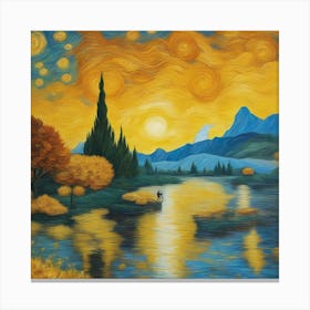 Lame Como bei Sonnenuntergang! Mehr gibt es nicht zu sagen Canvas Print