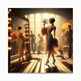 Kiki de Montparnasse 10 Canvas Print