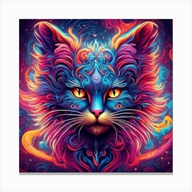 Magical Cat 3 Canvas Print