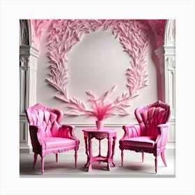 Pink Room Canvas Print