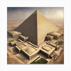 Pyramid Of Giza 2 Canvas Print