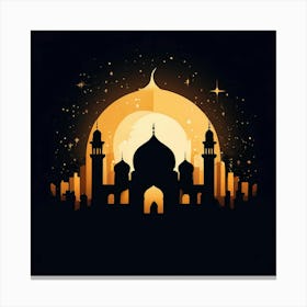 Ramadan Background 2 Canvas Print