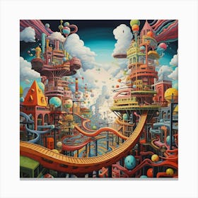 A Chronical of Tomorrow Series Canvas Print