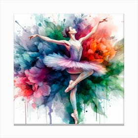 Ballerina Canvas Print