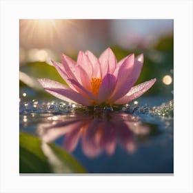 Lotus Flower 1 Canvas Print