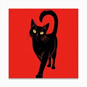 Catty Canvas Print