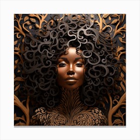 Afrofuturism 127 Canvas Print